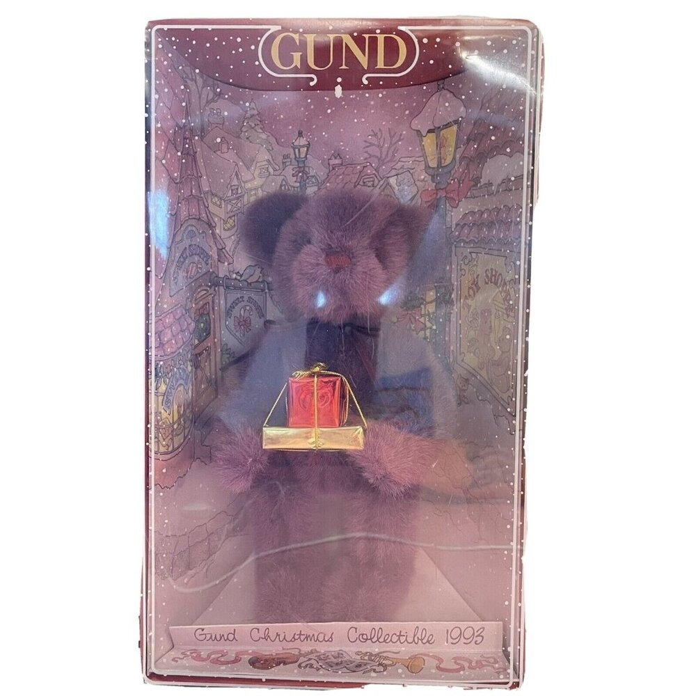 Vintage 1993 Gund Christmas Collectible  "Yule-Berry" Bear